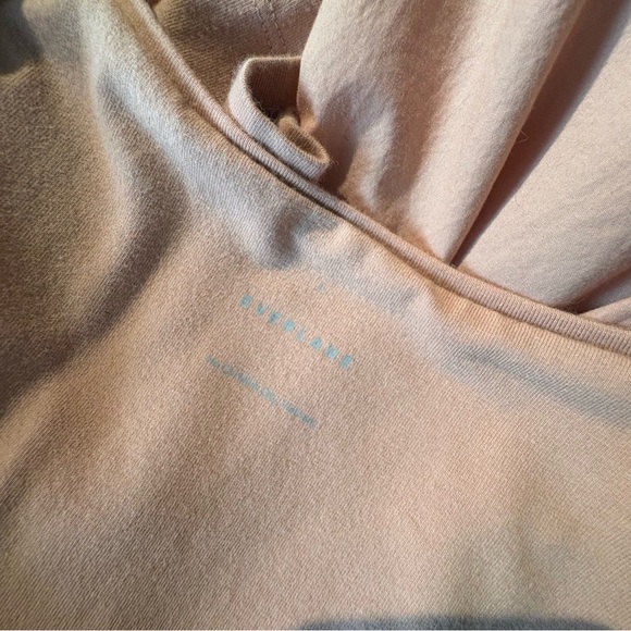 Everlane Riviera Long Sleeve Dress in Blush Pink Size L - Picture 15 of 15